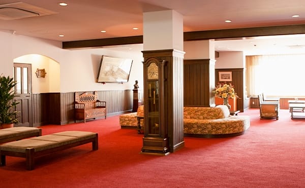 倶楽部ハウス内